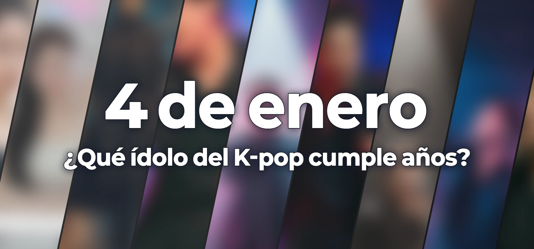 ¿Qué ídolo del K-pop cumple años?
