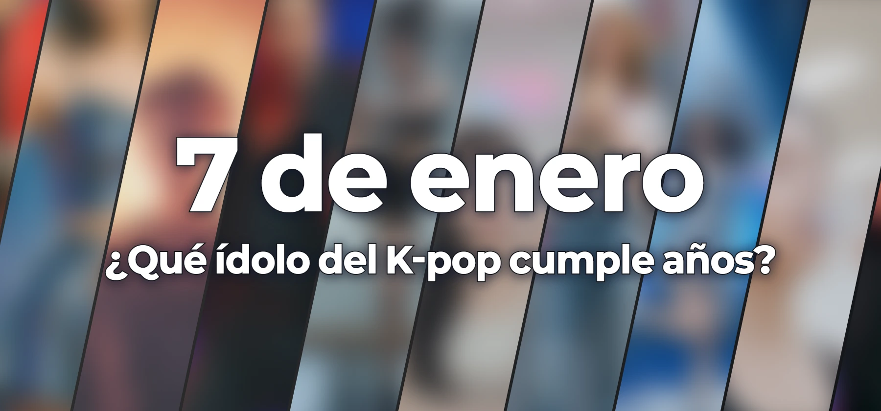 ¿Qué ídolo del K-pop cumple años?