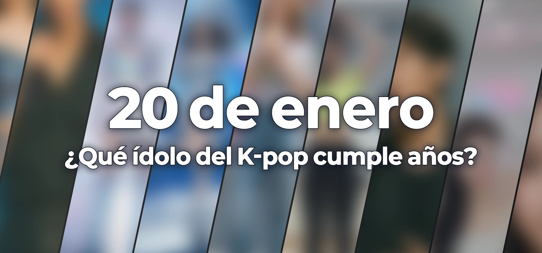 ¿Qué ídolo del K-pop cumple años?