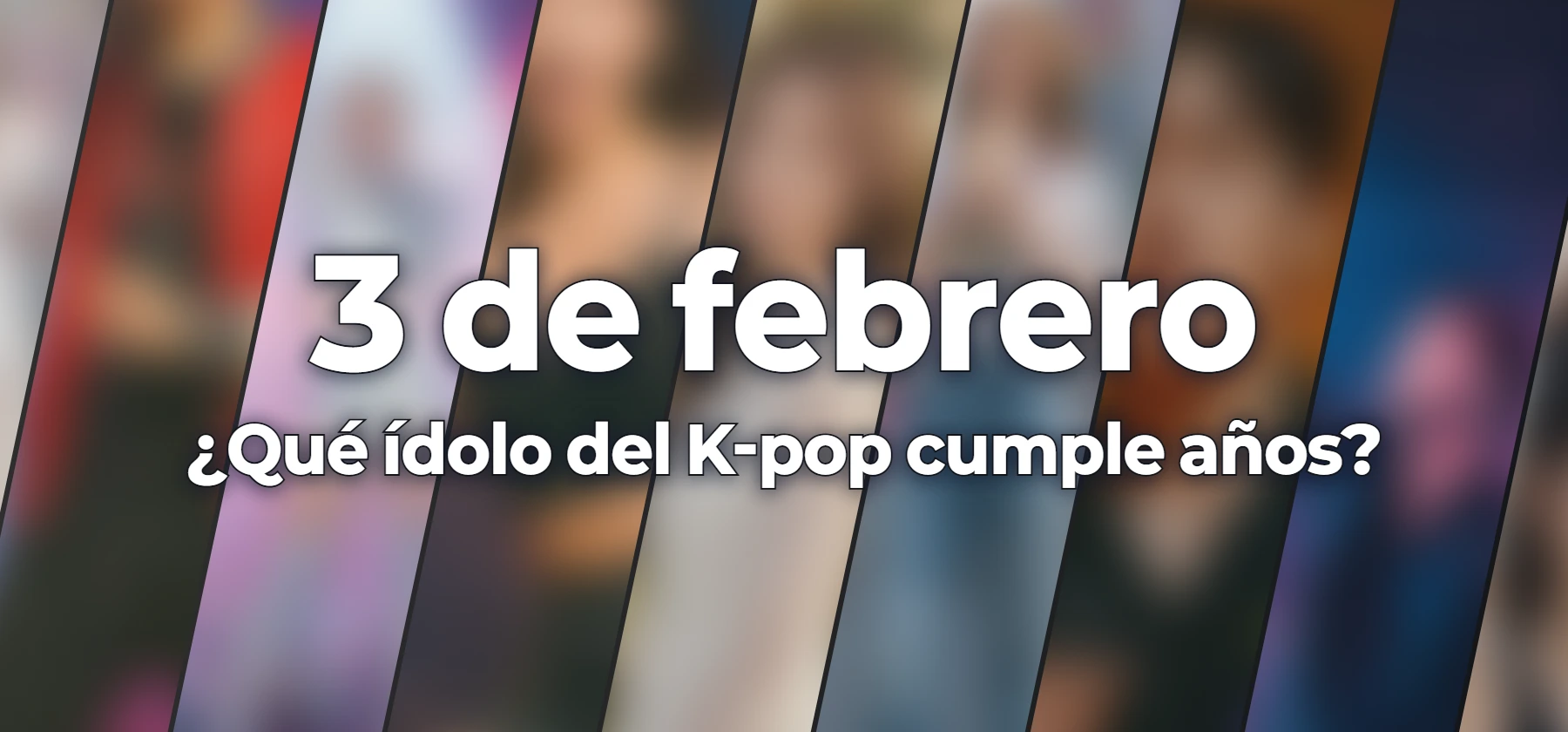 ¿Qué ídolo del K-pop cumple años?