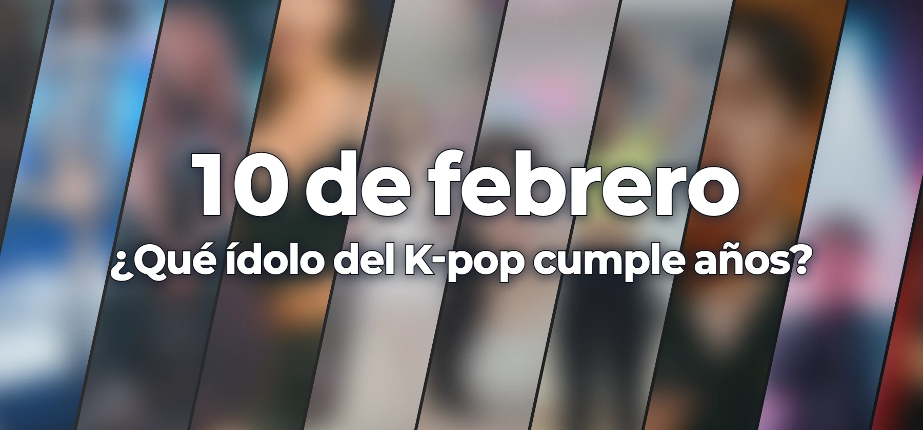 ¿Qué ídolo del K-pop cumple años?