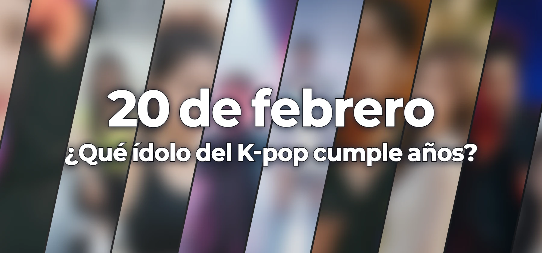 ¿Qué ídolo del K-pop cumple años?