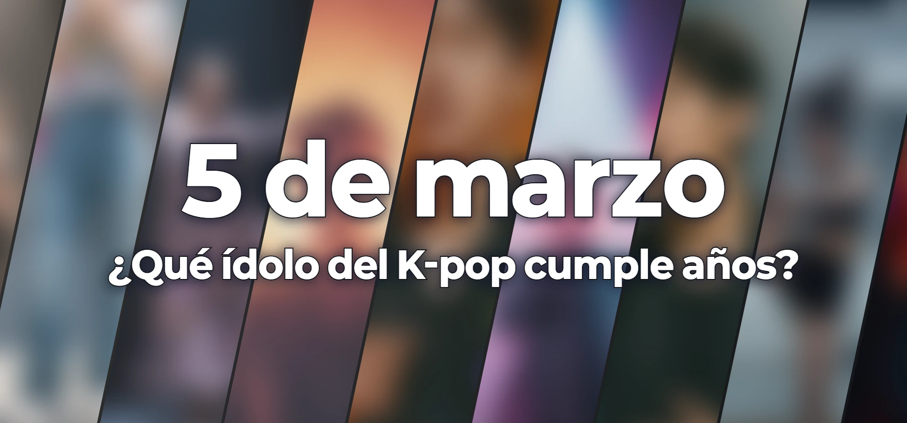 ¿Qué ídolo del K-pop cumple años?