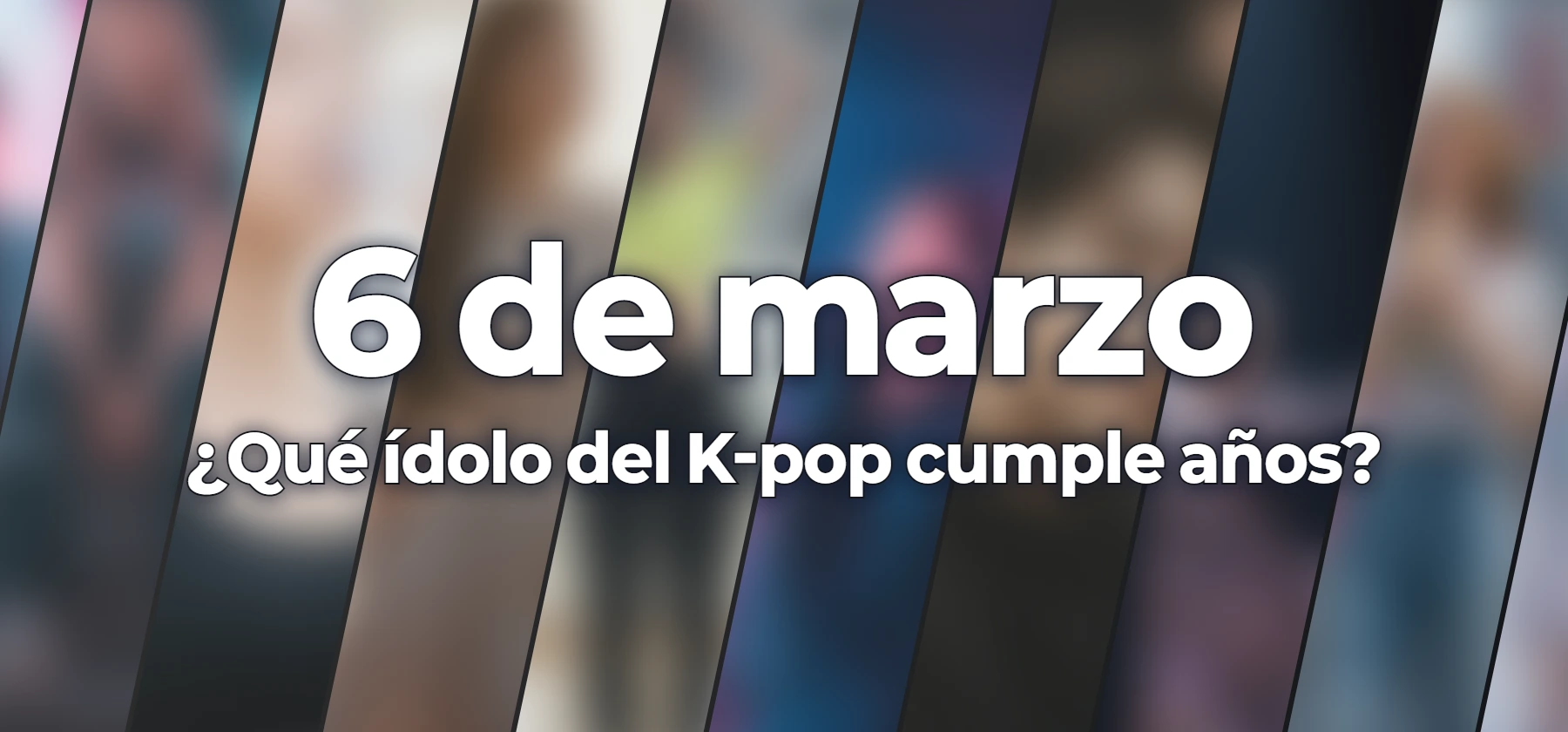 ¿Qué ídolo del K-pop cumple años?