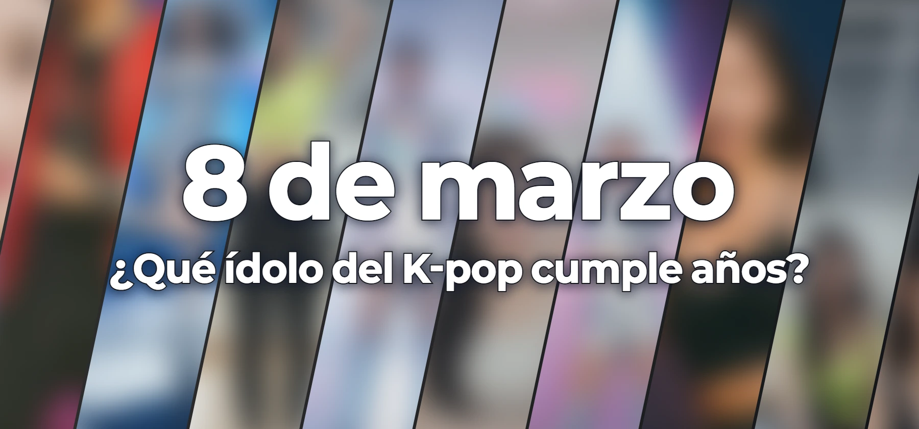 ¿Qué ídolo del K-pop cumple años?