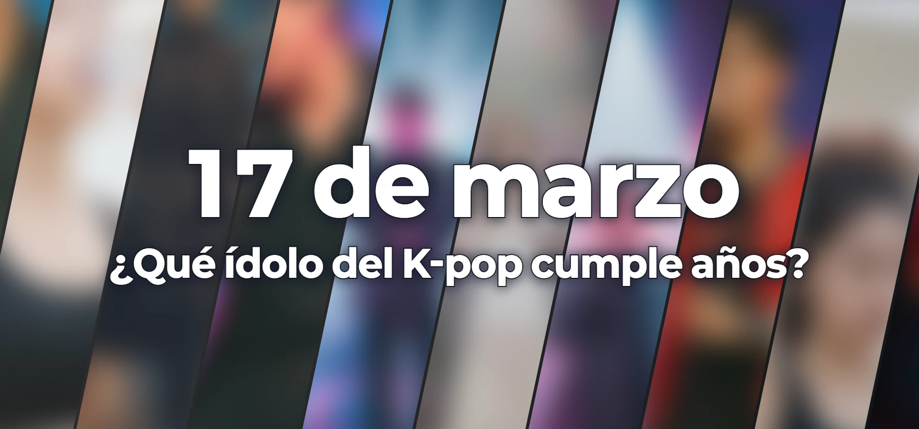¿Qué ídolo del K-pop cumple años?