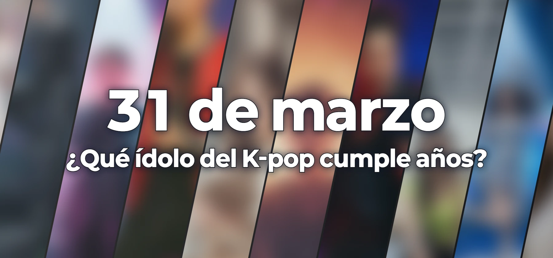 ¿Qué ídolo del K-pop cumple años?