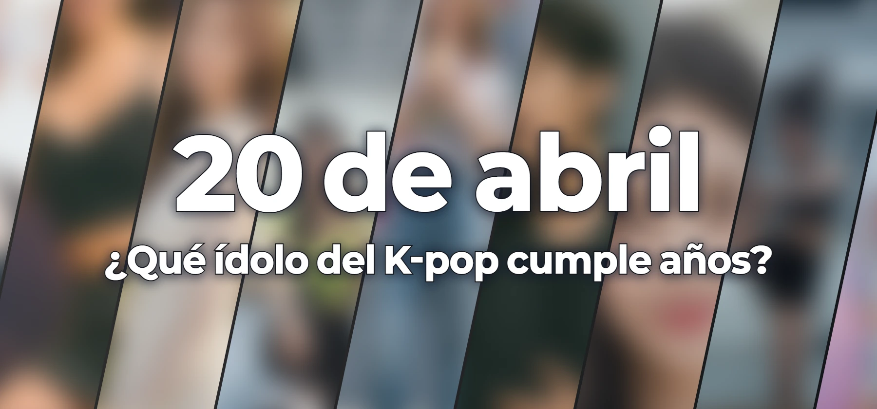 ¿Qué ídolo del K-pop cumple años?