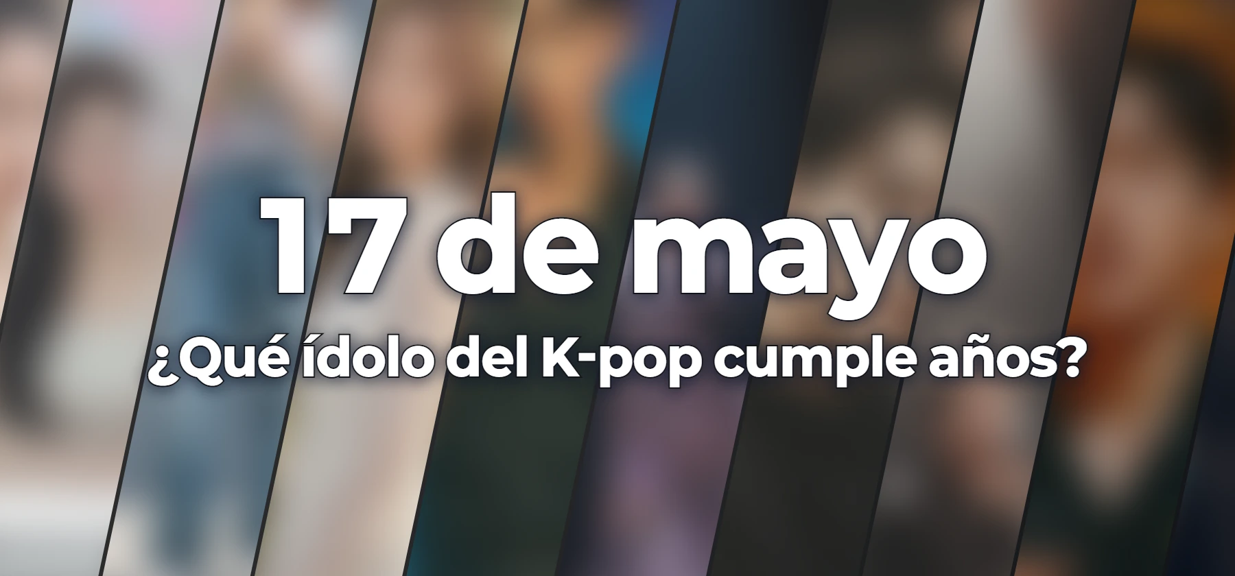 ¿Qué ídolo del K-pop cumple años?