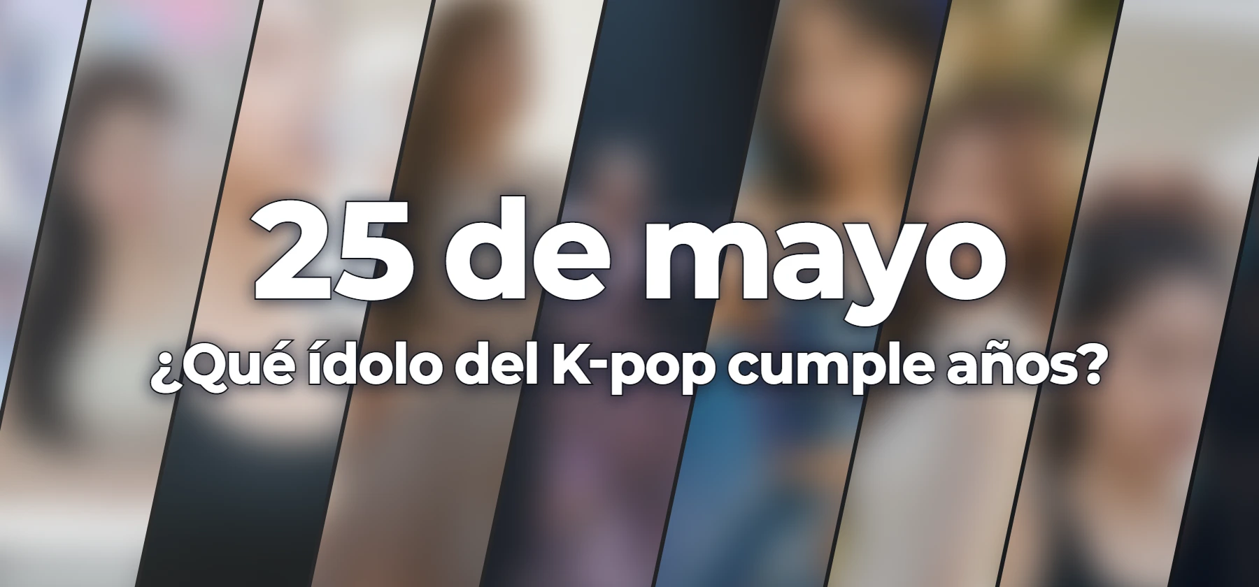 ¿Qué ídolo del K-pop cumple años?