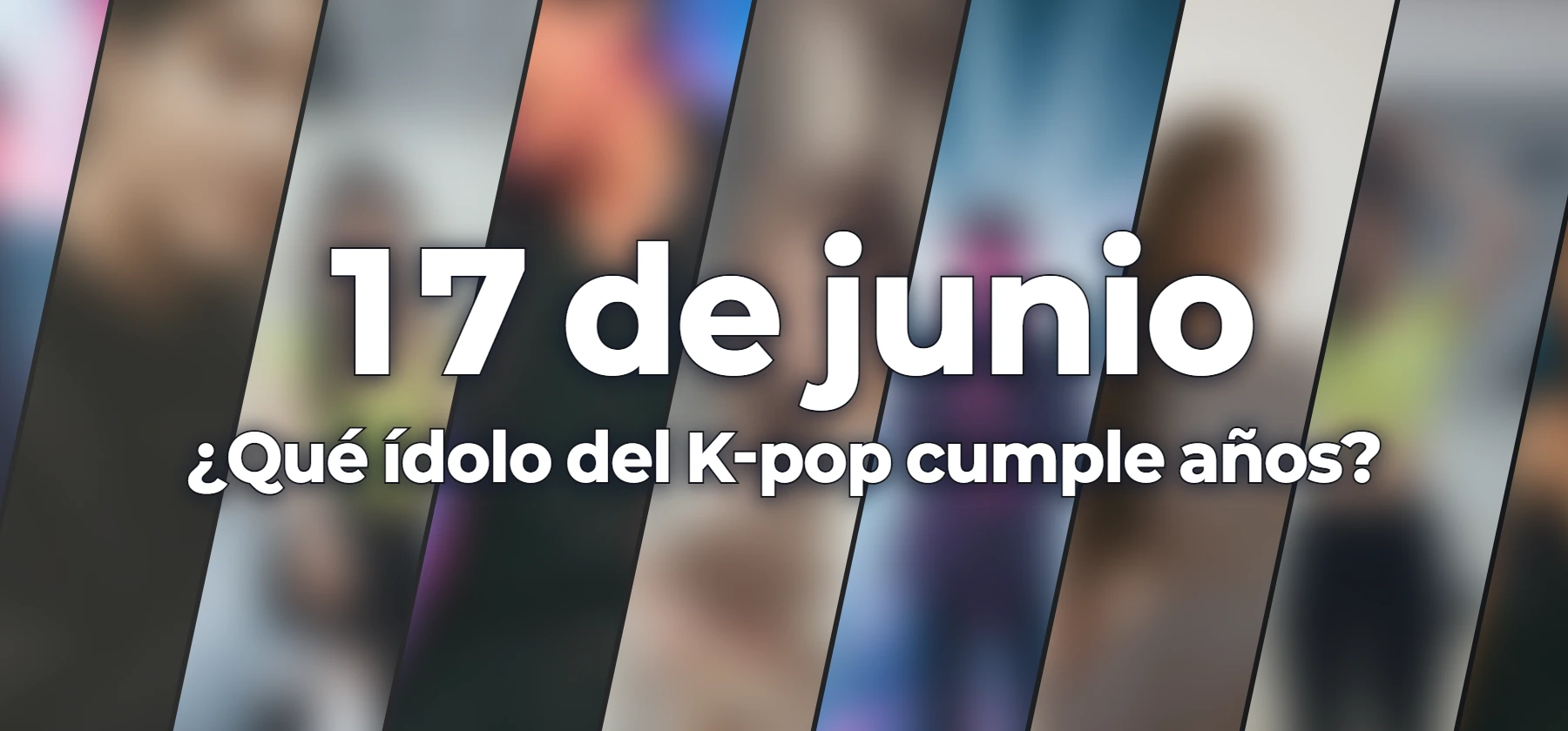 ¿Qué ídolo del K-pop cumple años?