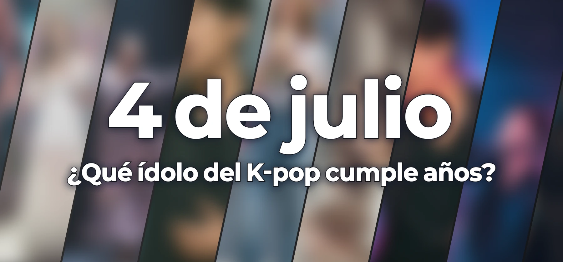 ¿Qué ídolo del K-pop cumple años?