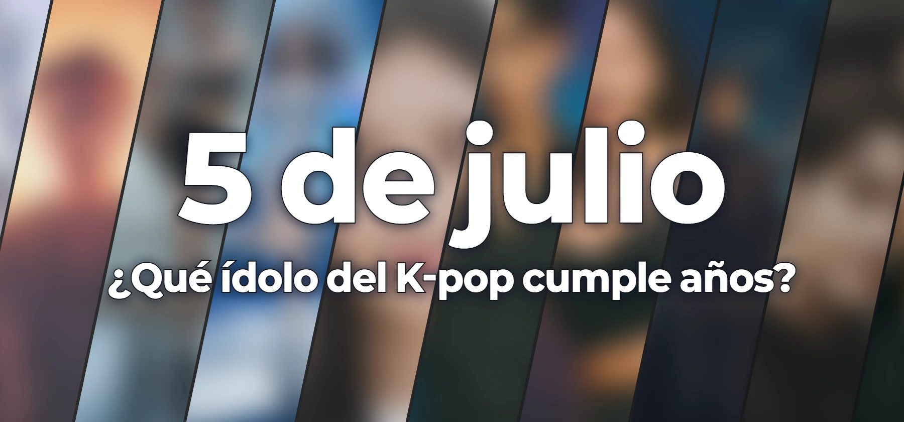 ¿Qué ídolo del K-pop cumple años?