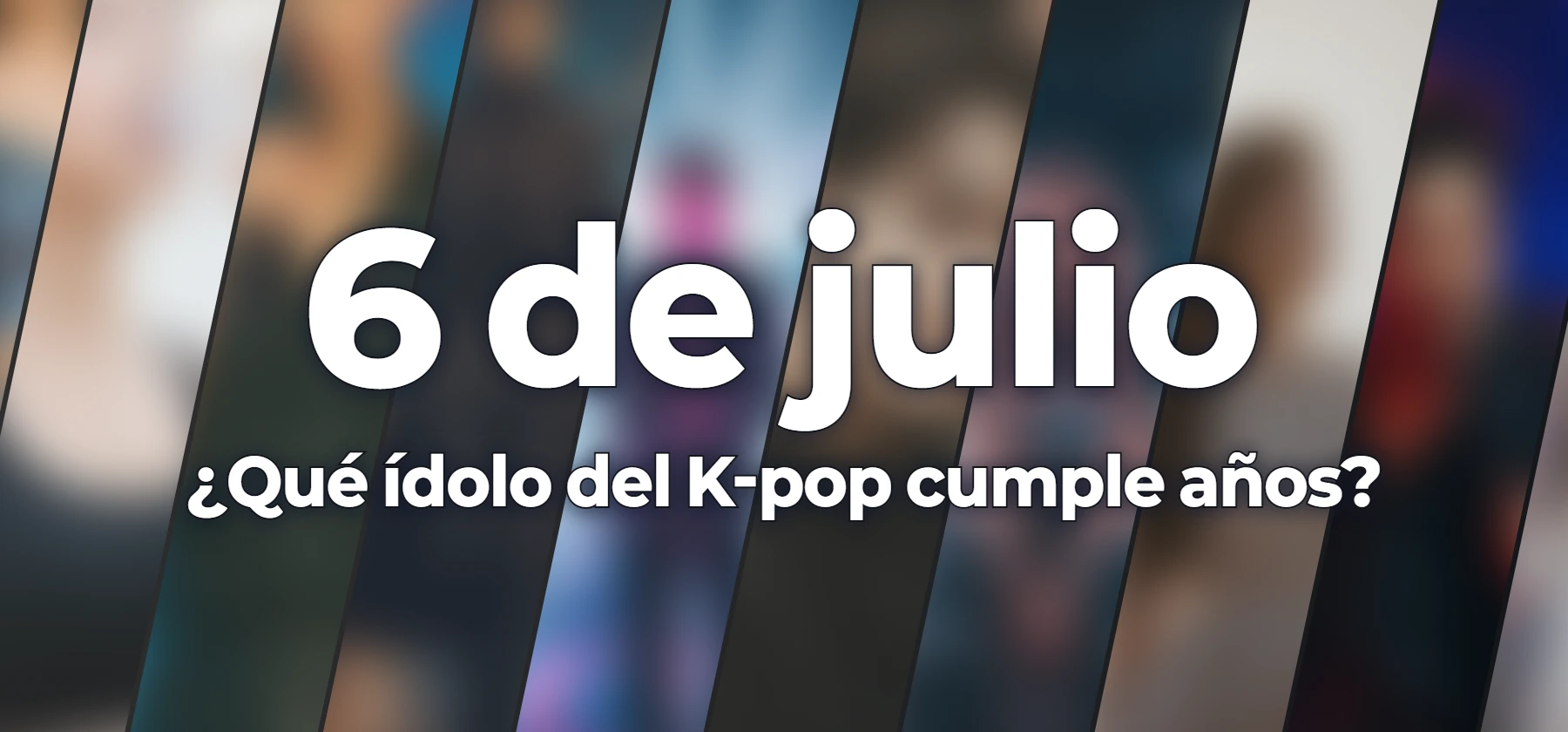 ¿Qué ídolo del K-pop cumple años?