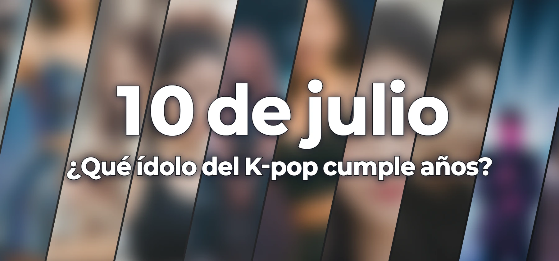 ¿Qué ídolo del K-pop cumple años?