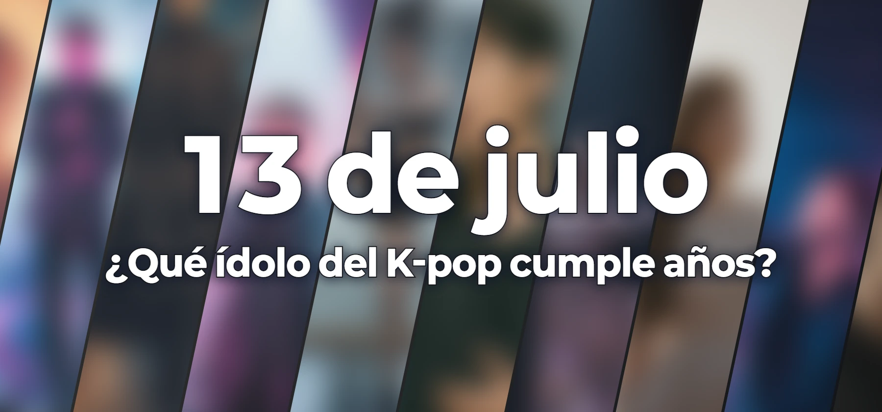 ¿Qué ídolo del K-pop cumple años?