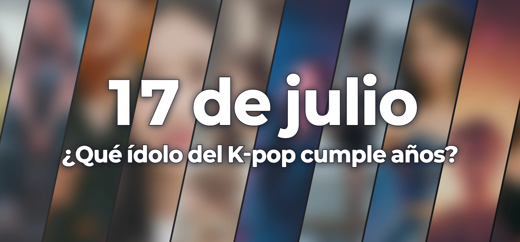 ¿Qué ídolo del K-pop cumple años?