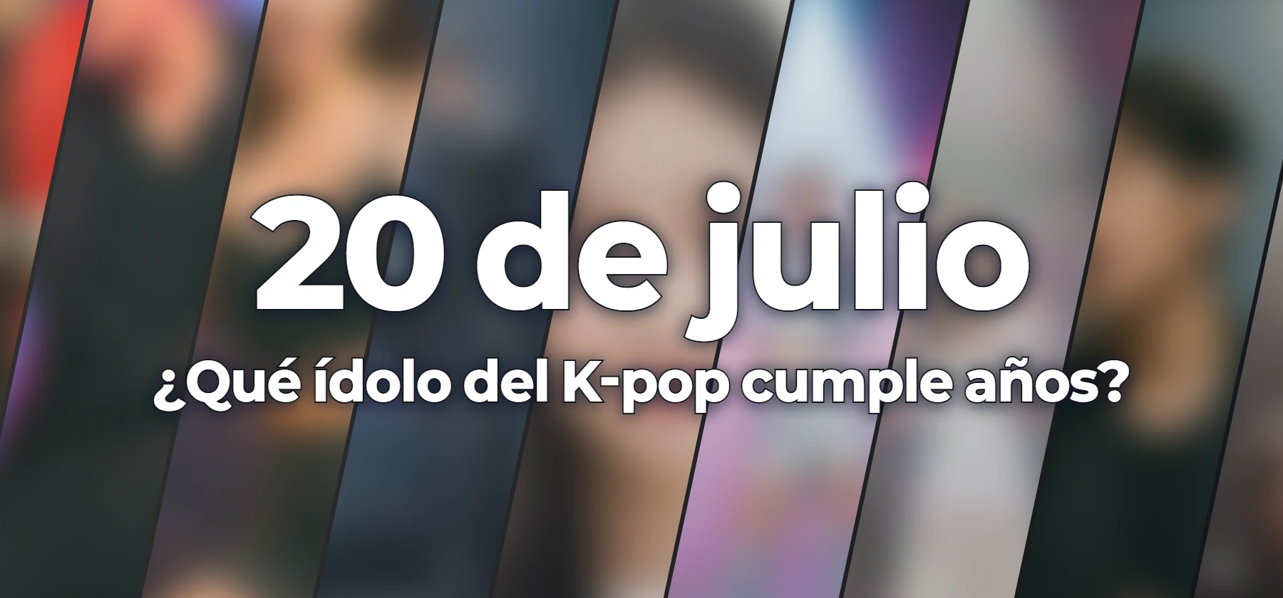 ¿Qué ídolo del K-pop cumple años?