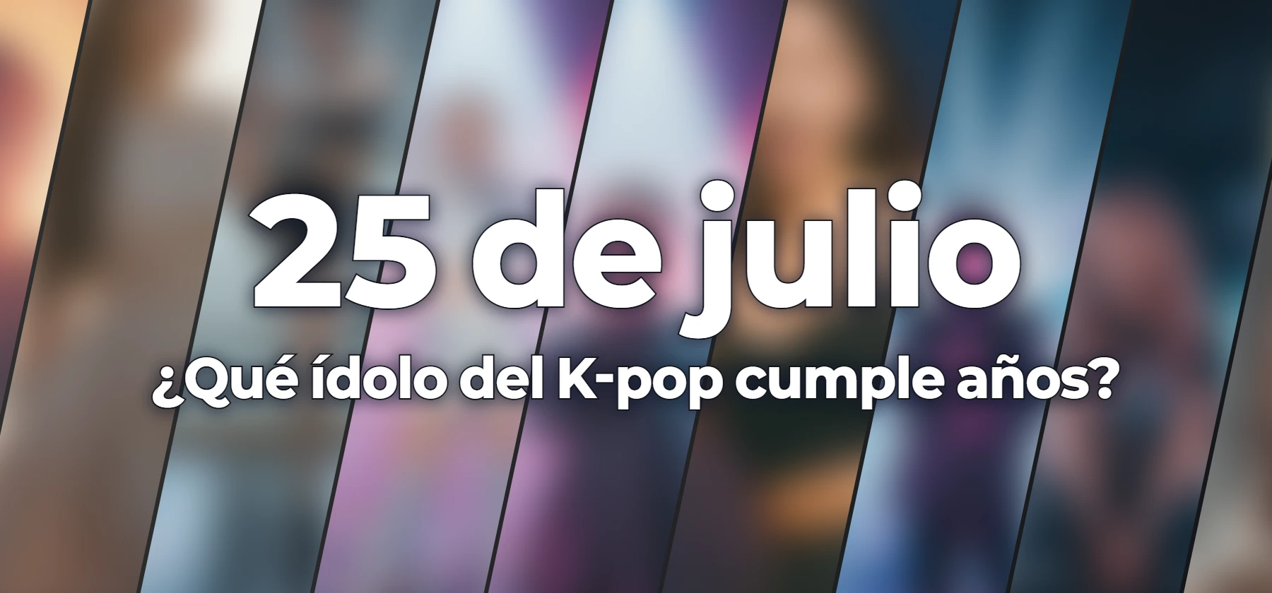¿Qué ídolo del K-pop cumple años?