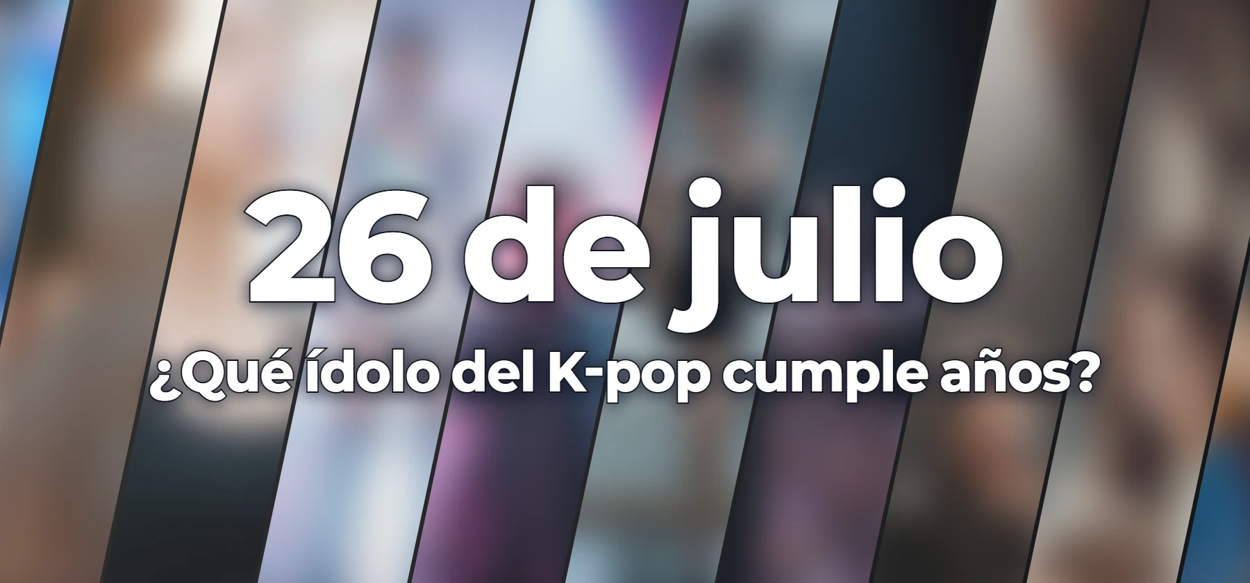 ¿Qué ídolo del K-pop cumple años?