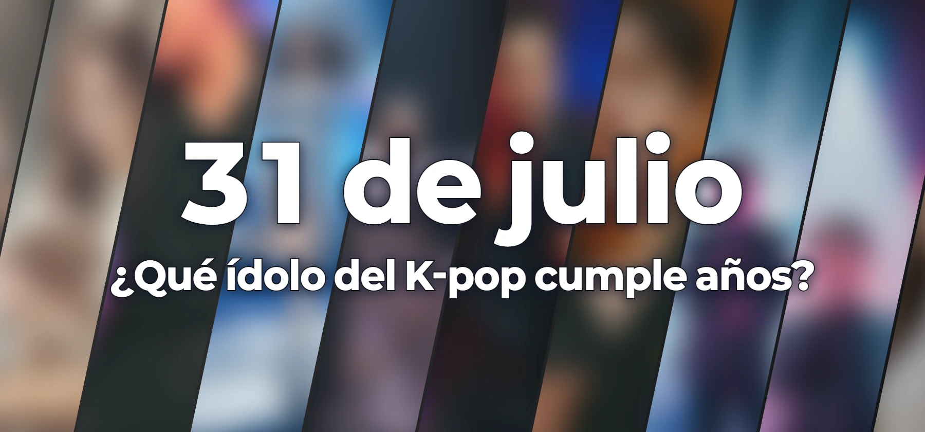 ¿Qué ídolo del K-pop cumple años?