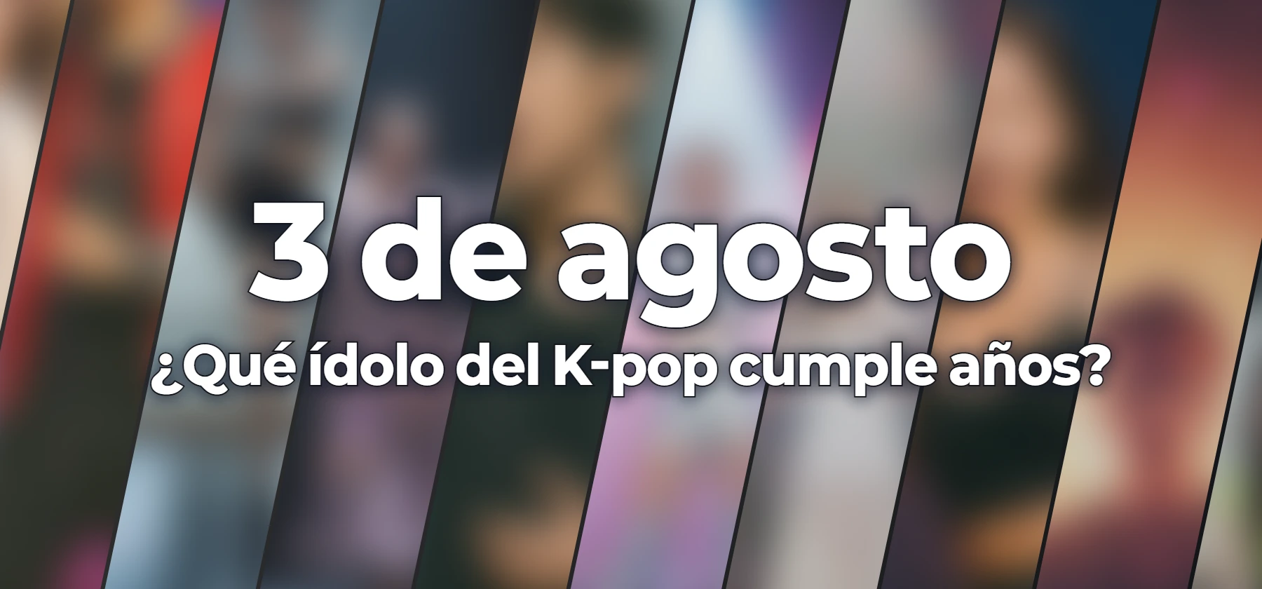 ¿Qué ídolo del K-pop cumple años?