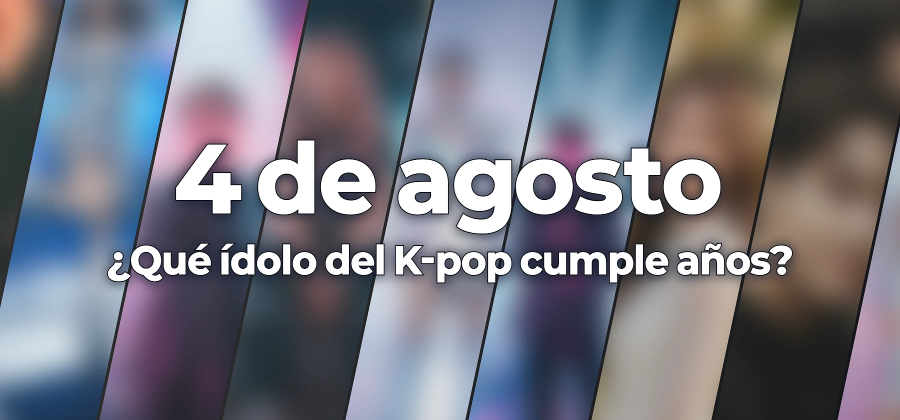 ¿Qué ídolo del K-pop cumple años?