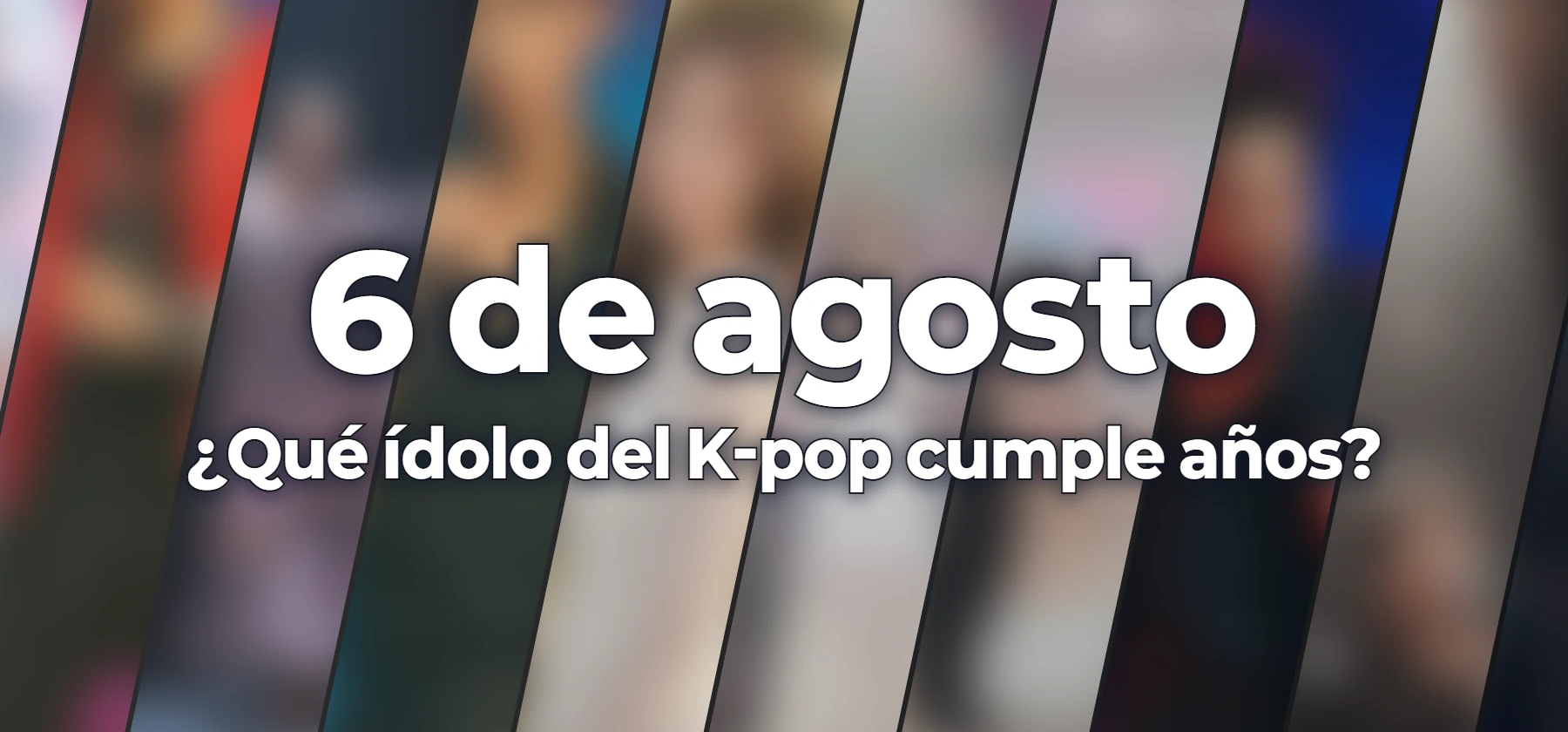 ¿Qué ídolo del K-pop cumple años?