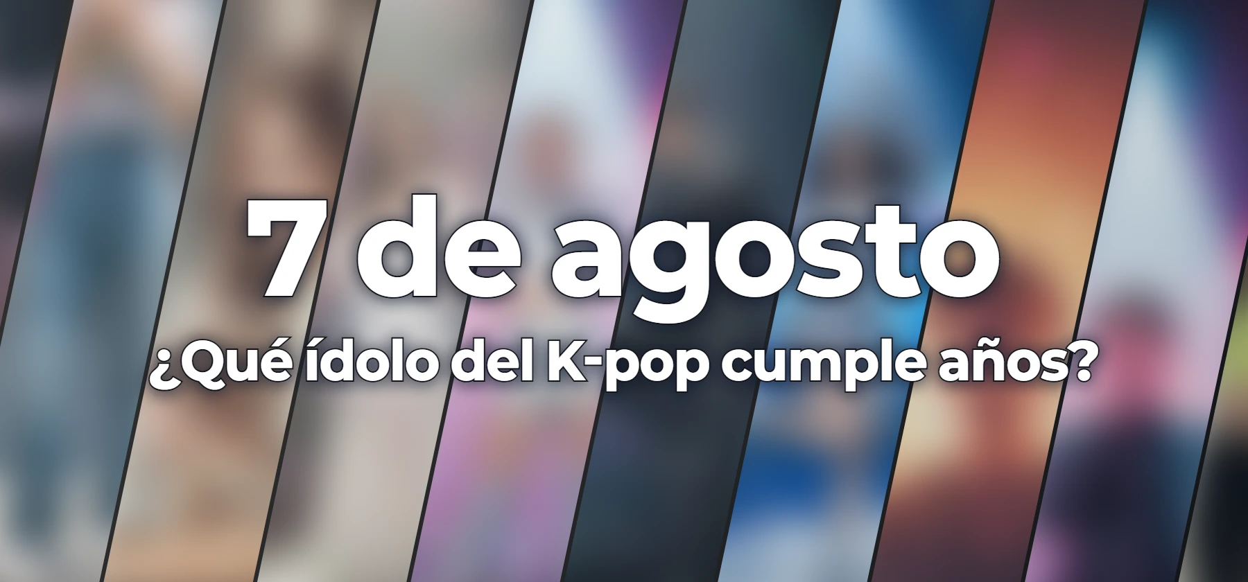 ¿Qué ídolo del K-pop cumple años?
