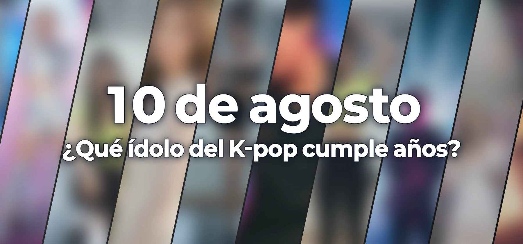 ¿Qué ídolo del K-pop cumple años?
