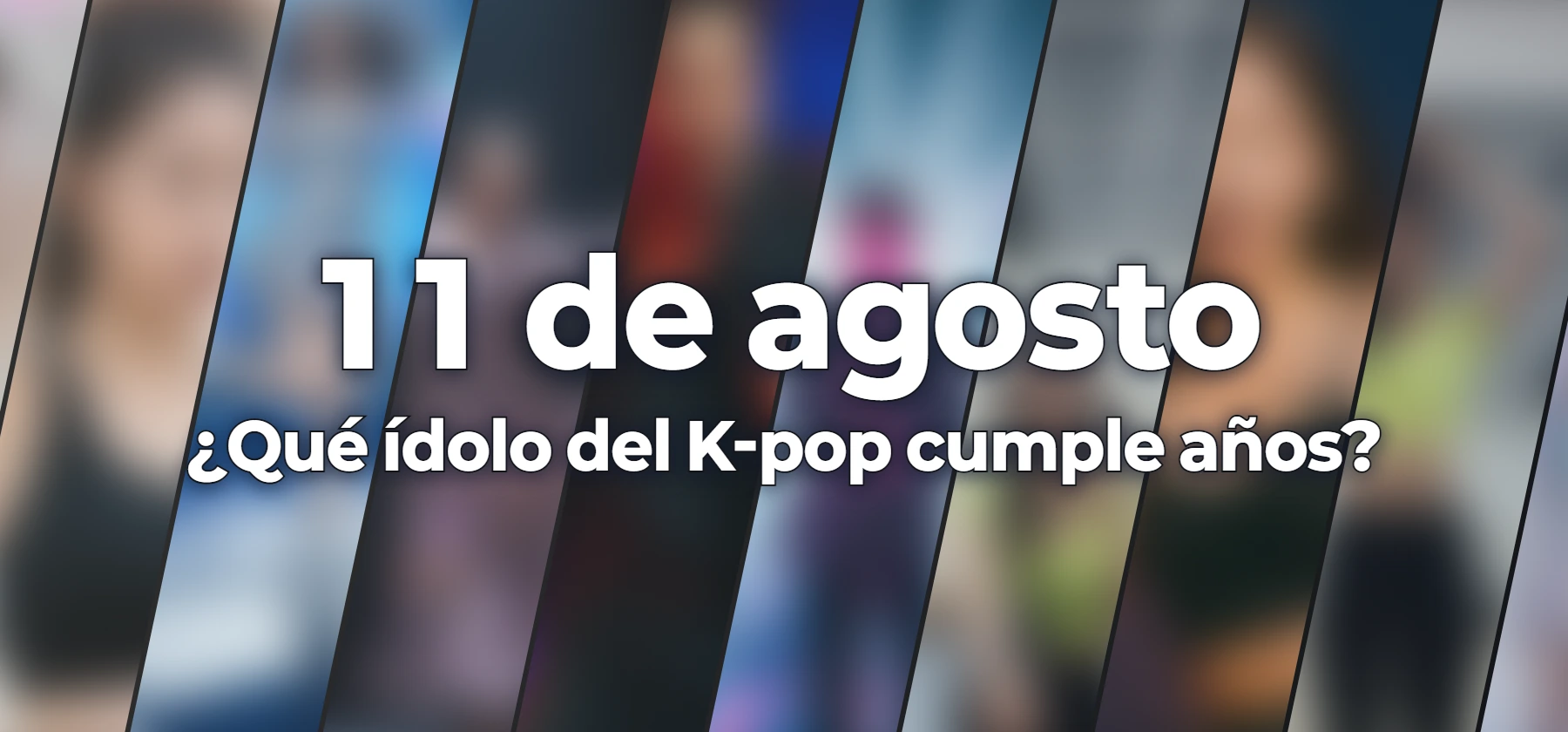 ¿Qué ídolo del K-pop cumple años?