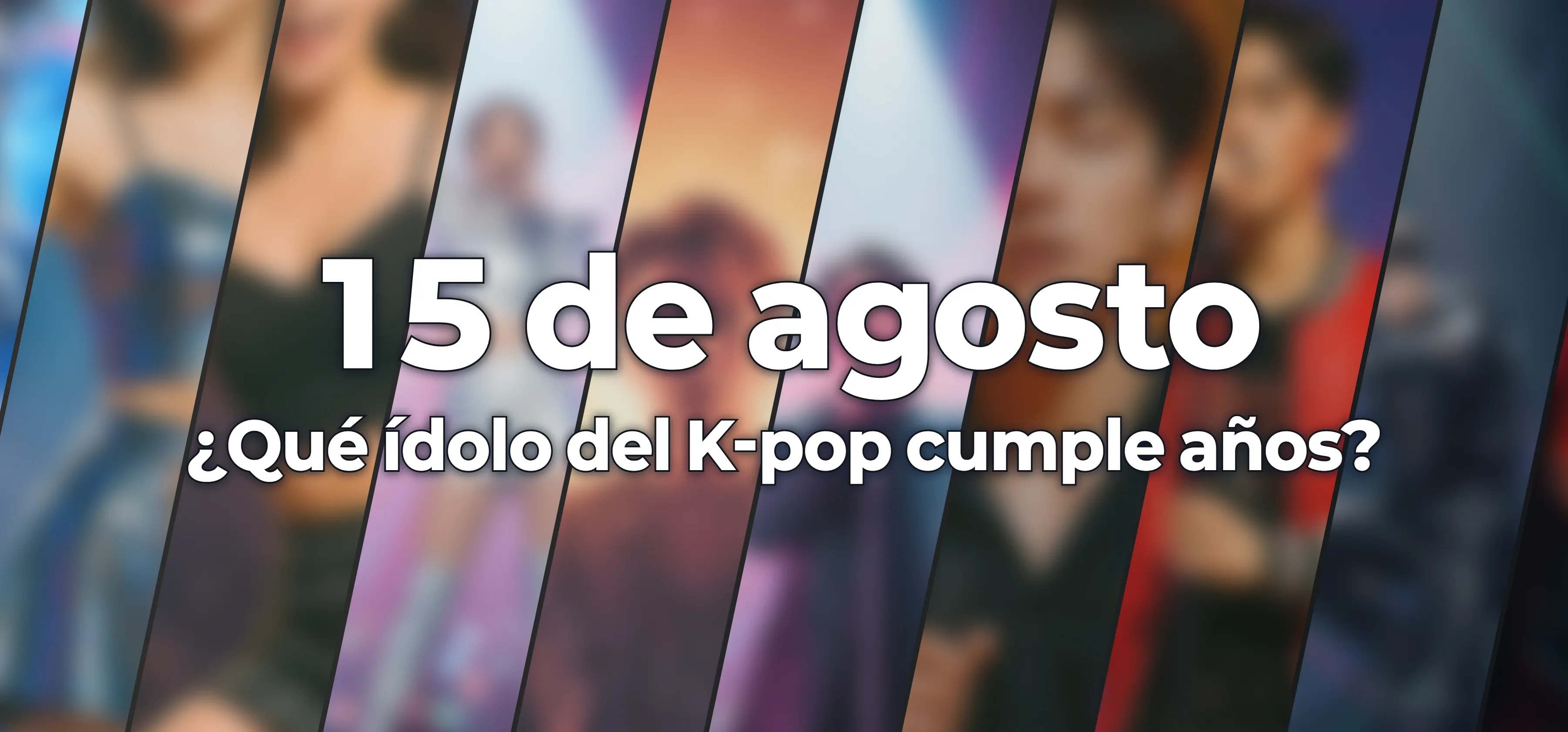 ¿Qué ídolo del K-pop cumple años?