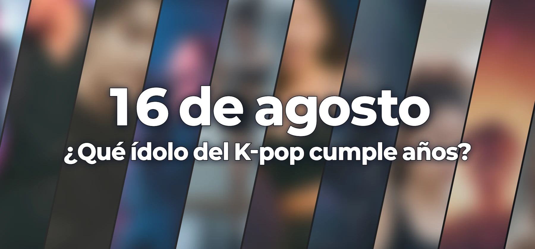 ¿Qué ídolo del K-pop cumple años?