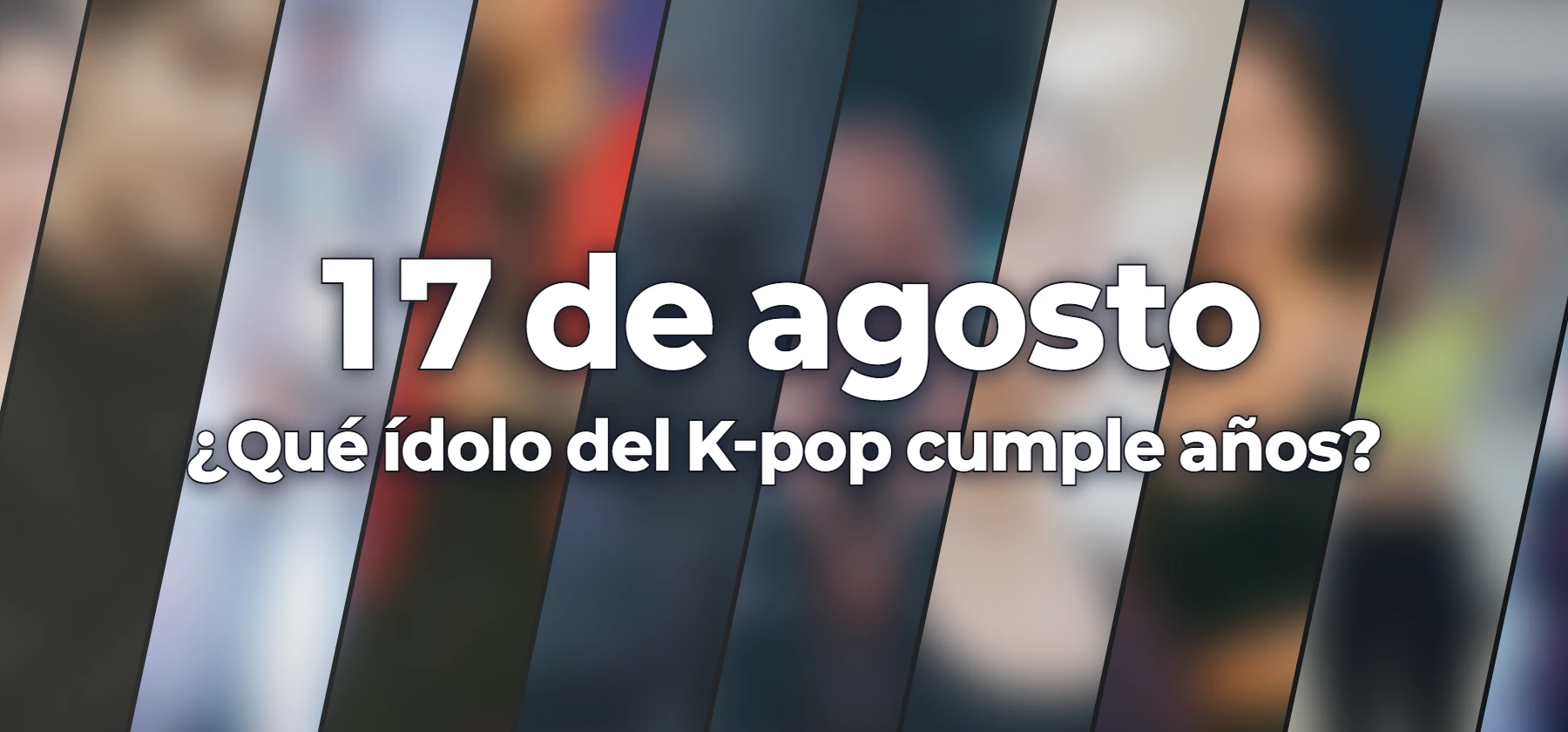 ¿Qué ídolo del K-pop cumple años?