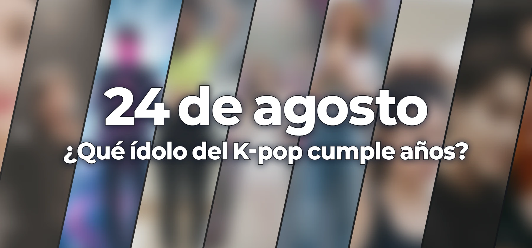¿Qué ídolo del K-pop cumple años?