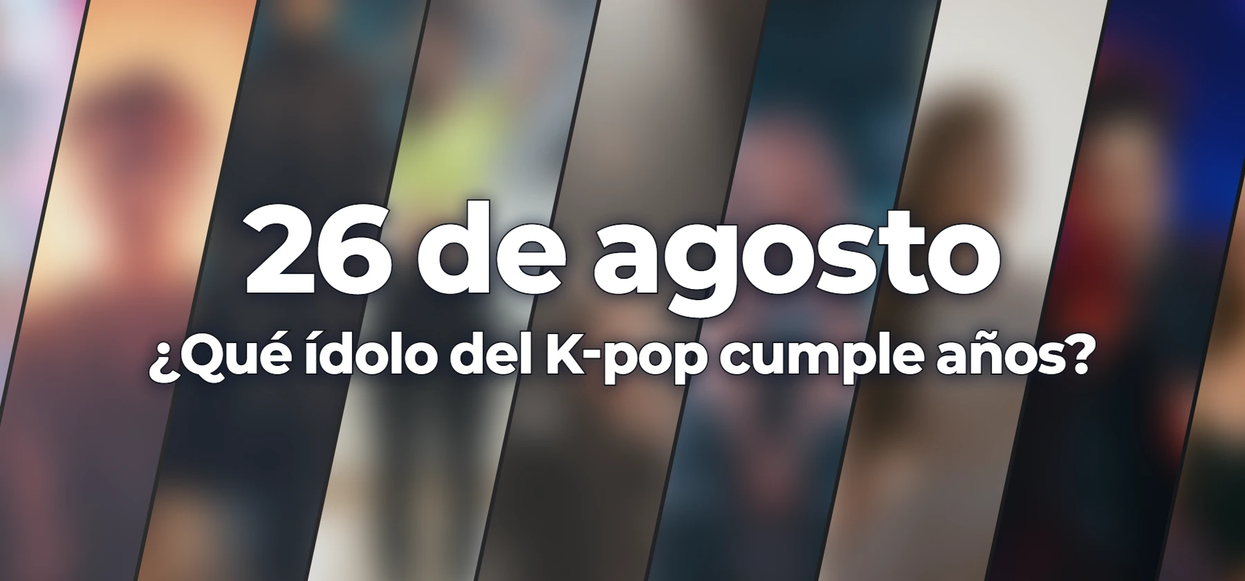 ¿Qué ídolo del K-pop cumple años?