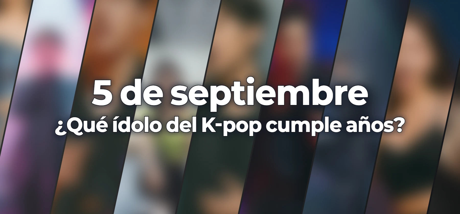 ¿Qué ídolo del K-pop cumple años?
