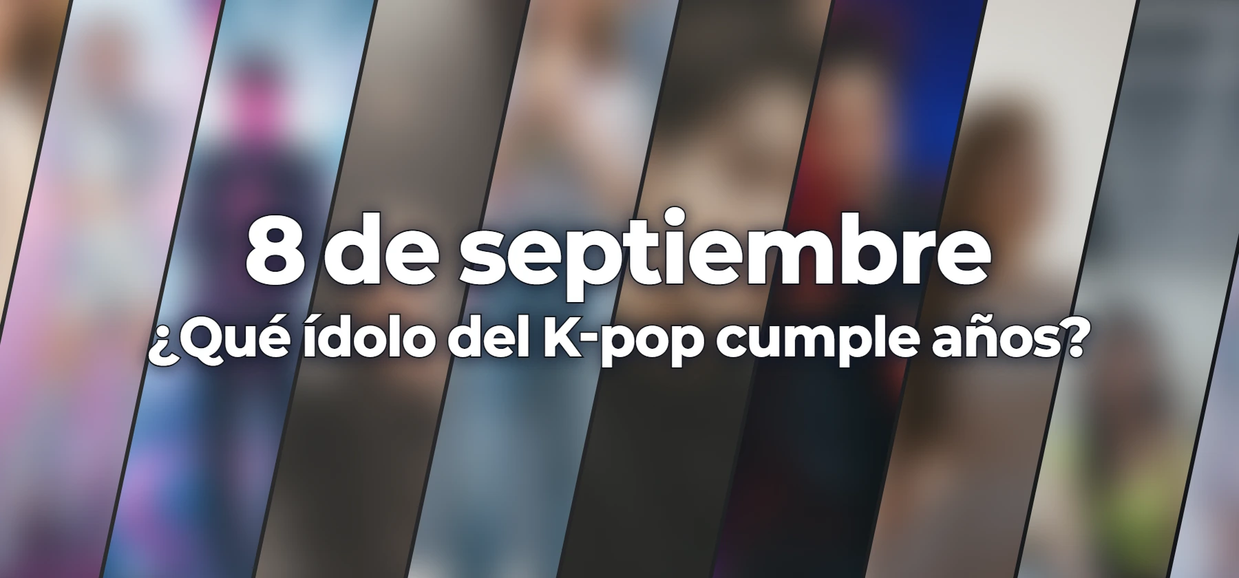¿Qué ídolo del K-pop cumple años?
