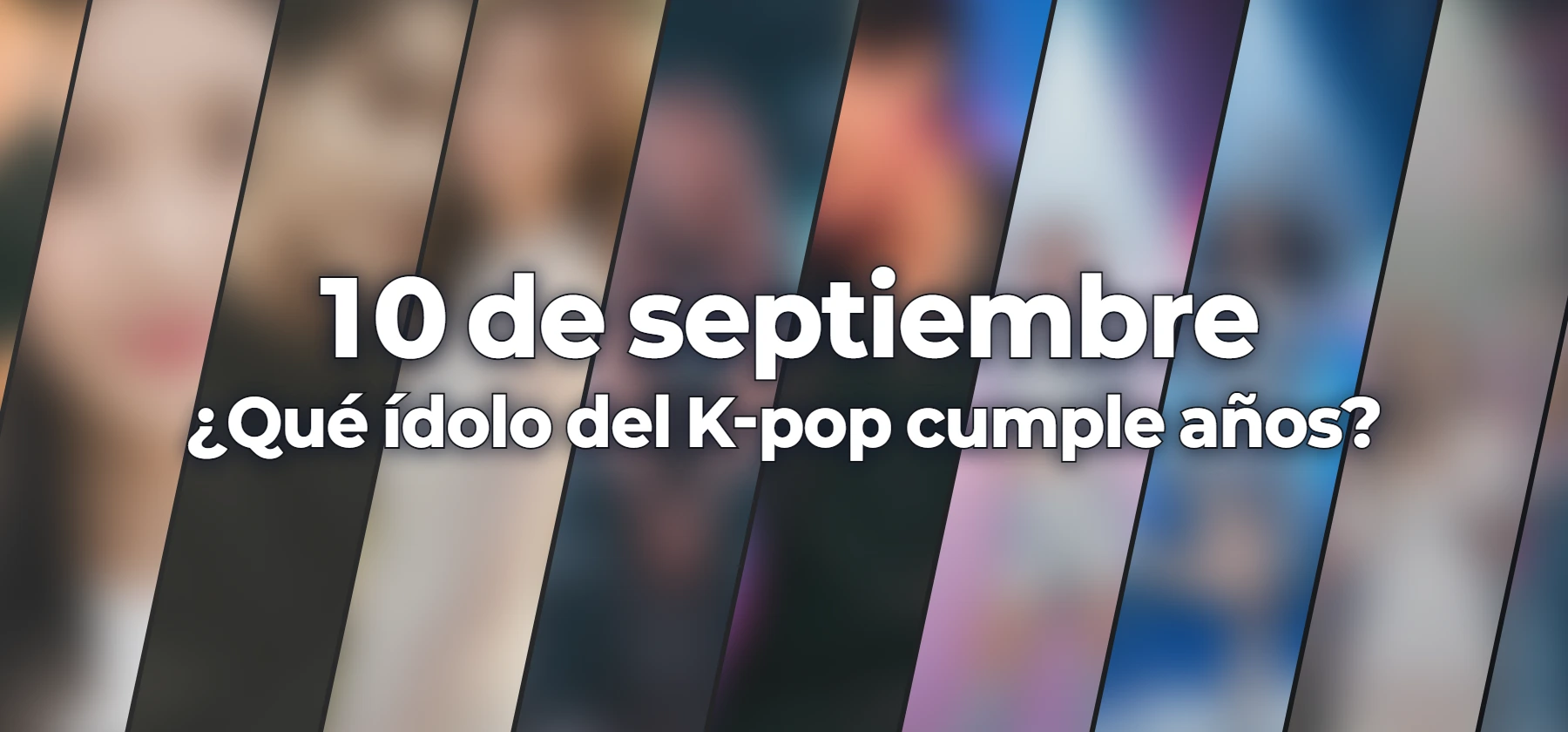 ¿Qué ídolo del K-pop cumple años?