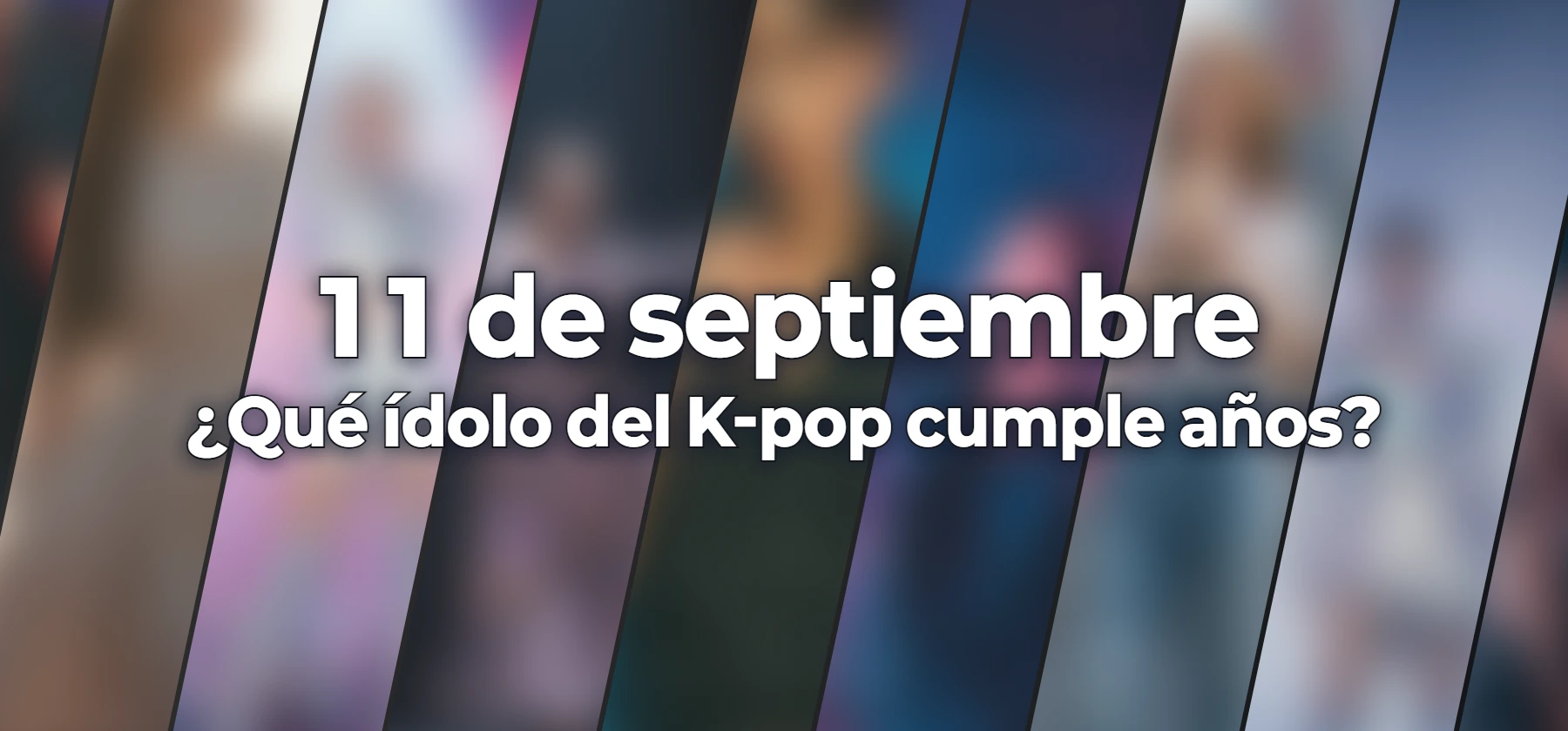 ¿Qué ídolo del K-pop cumple años?