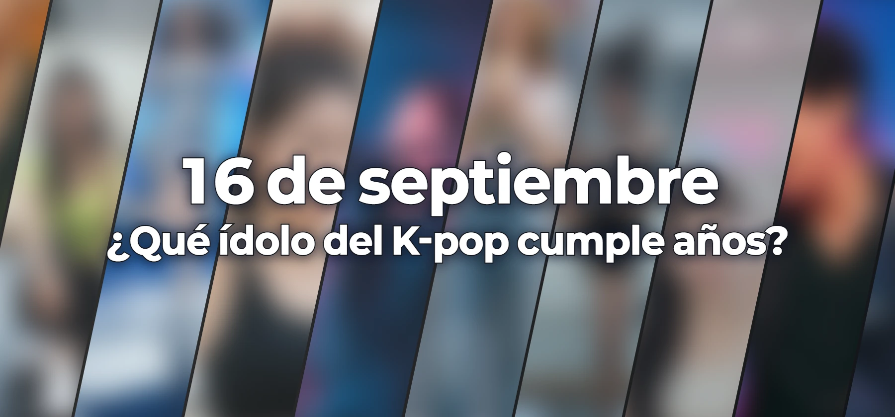 ¿Qué ídolo del K-pop cumple años?