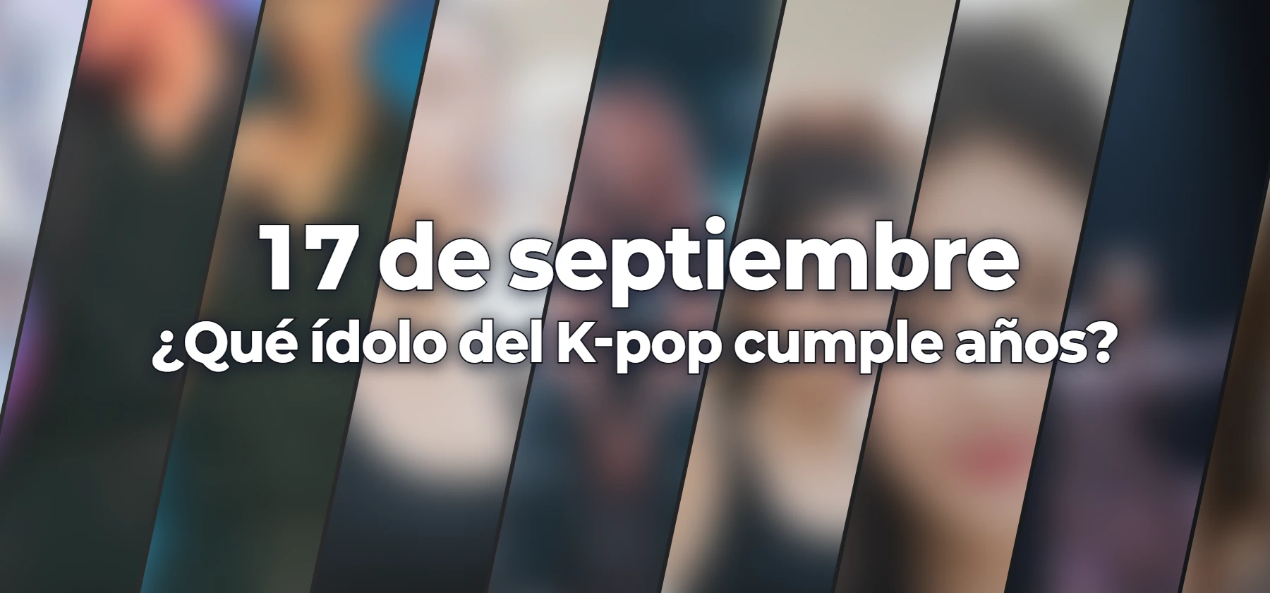 ¿Qué ídolo del K-pop cumple años?