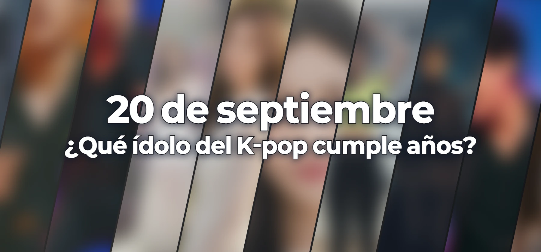 ¿Qué ídolo del K-pop cumple años?