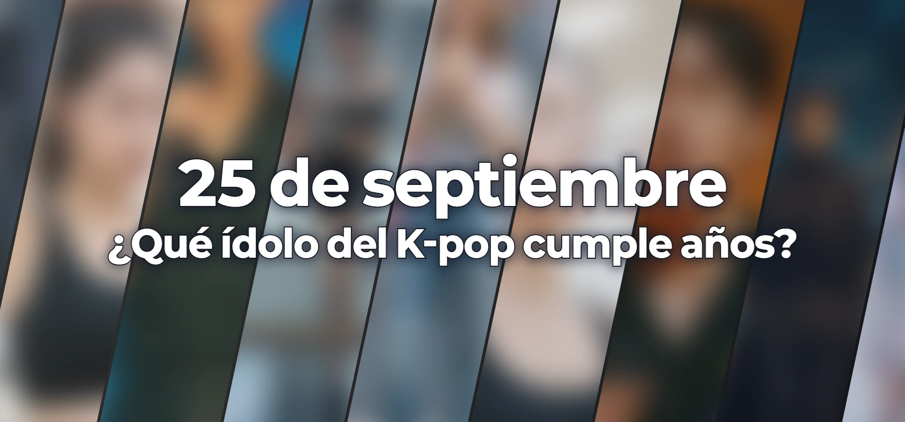 ¿Qué ídolo del K-pop cumple años?