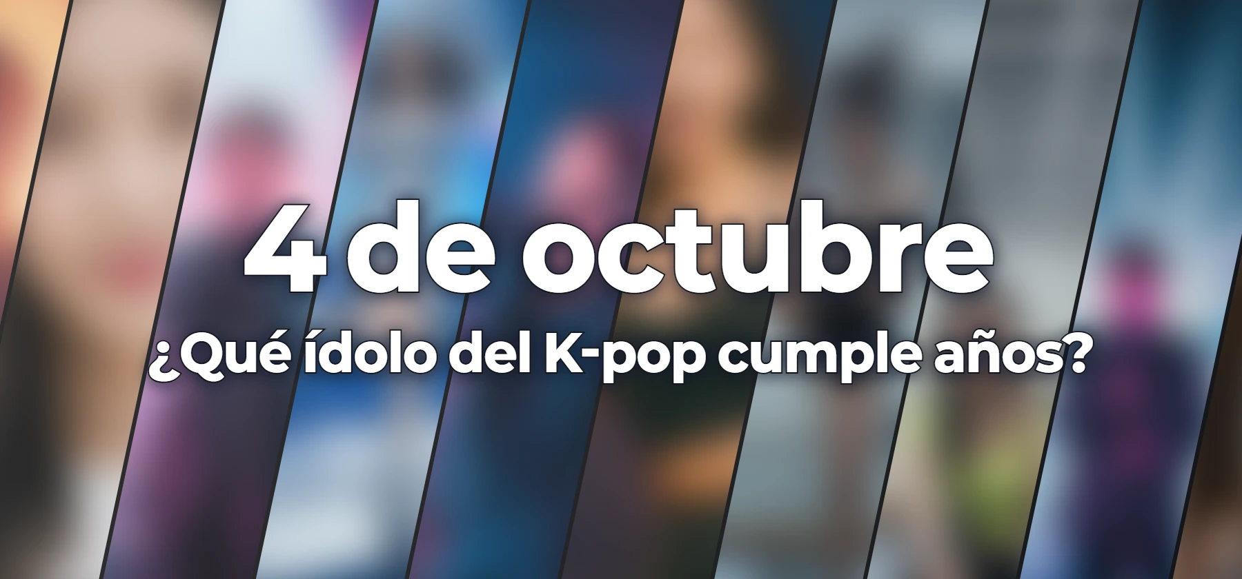 ¿Qué ídolo del K-pop cumple años?