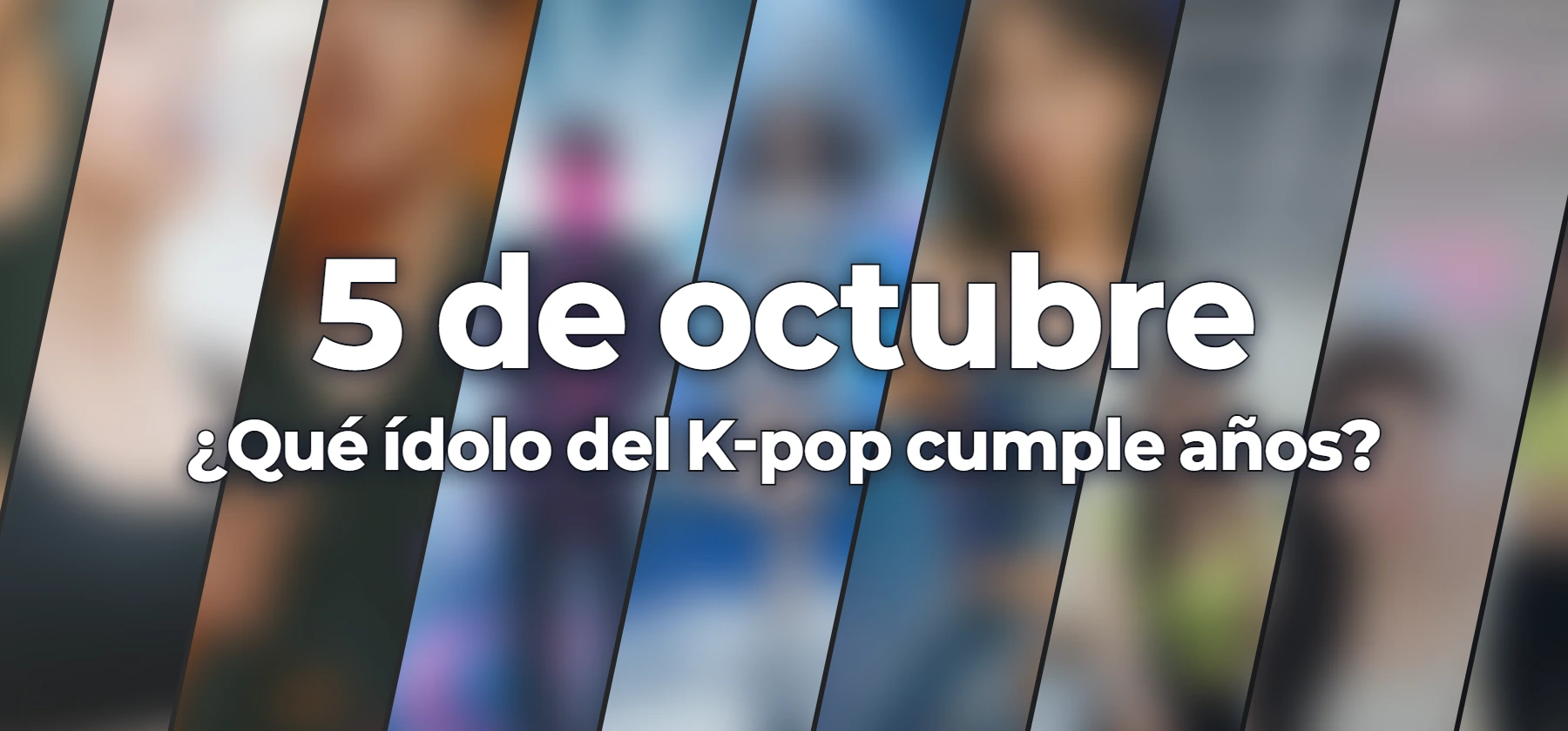 ¿Qué ídolo del K-pop cumple años?