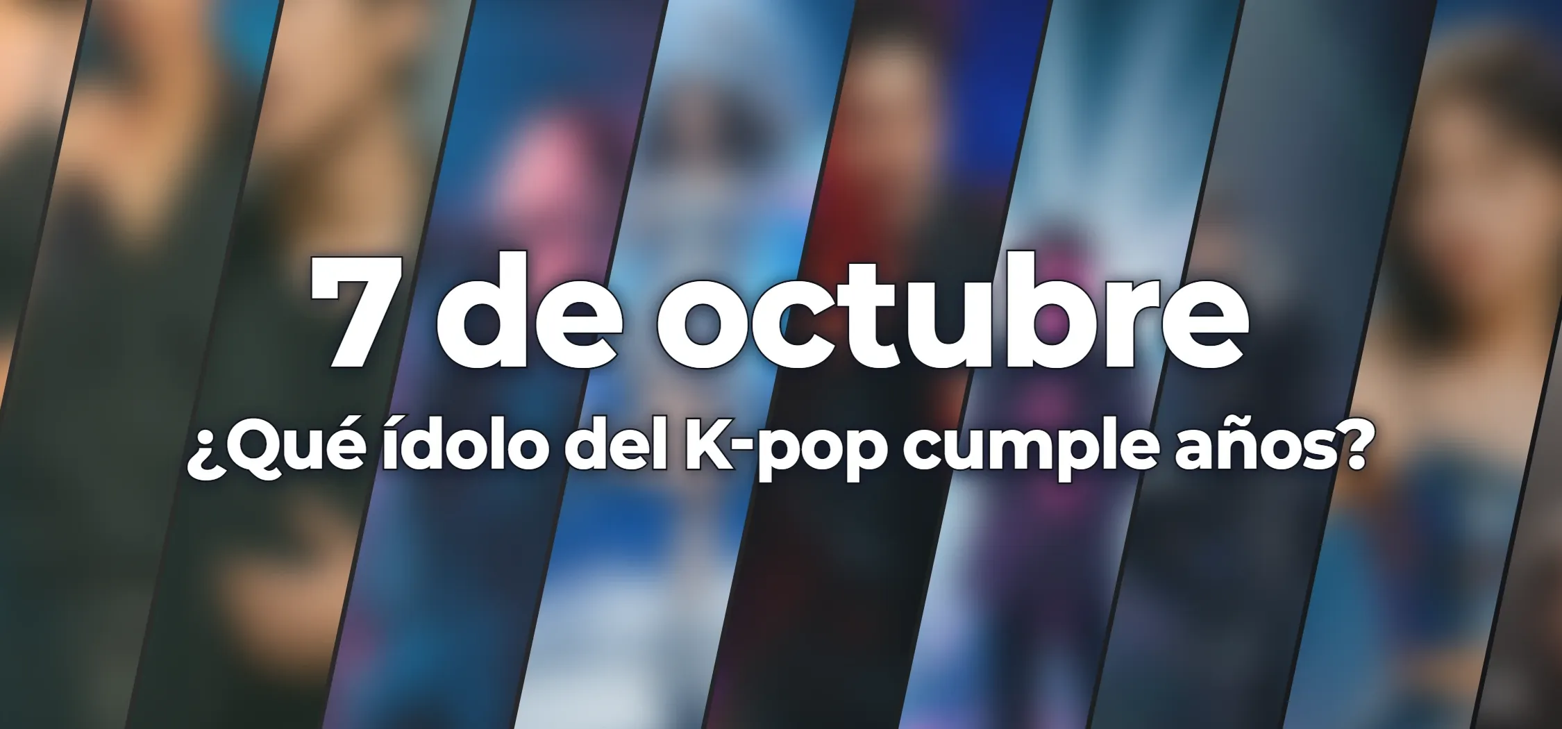 ¿Qué ídolo del K-pop cumple años?