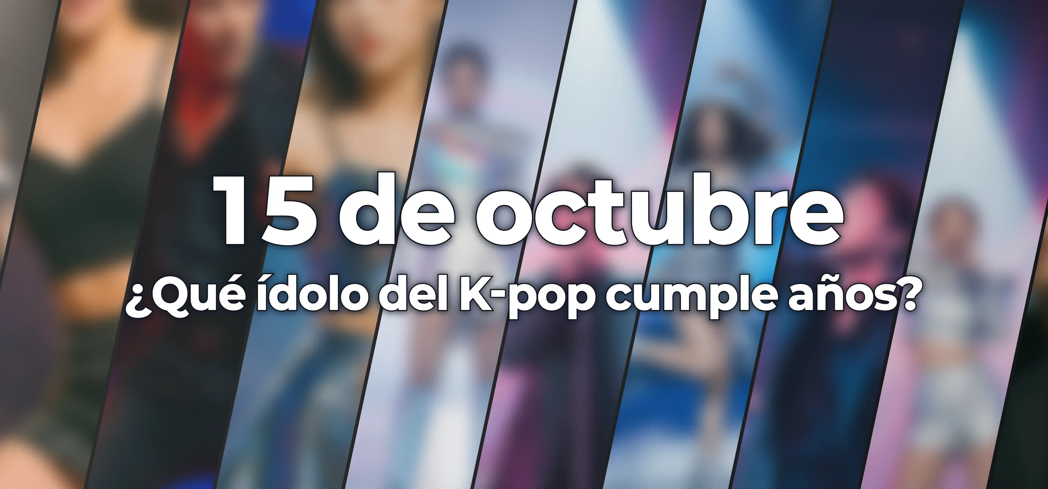 ¿Qué ídolo del K-pop cumple años?