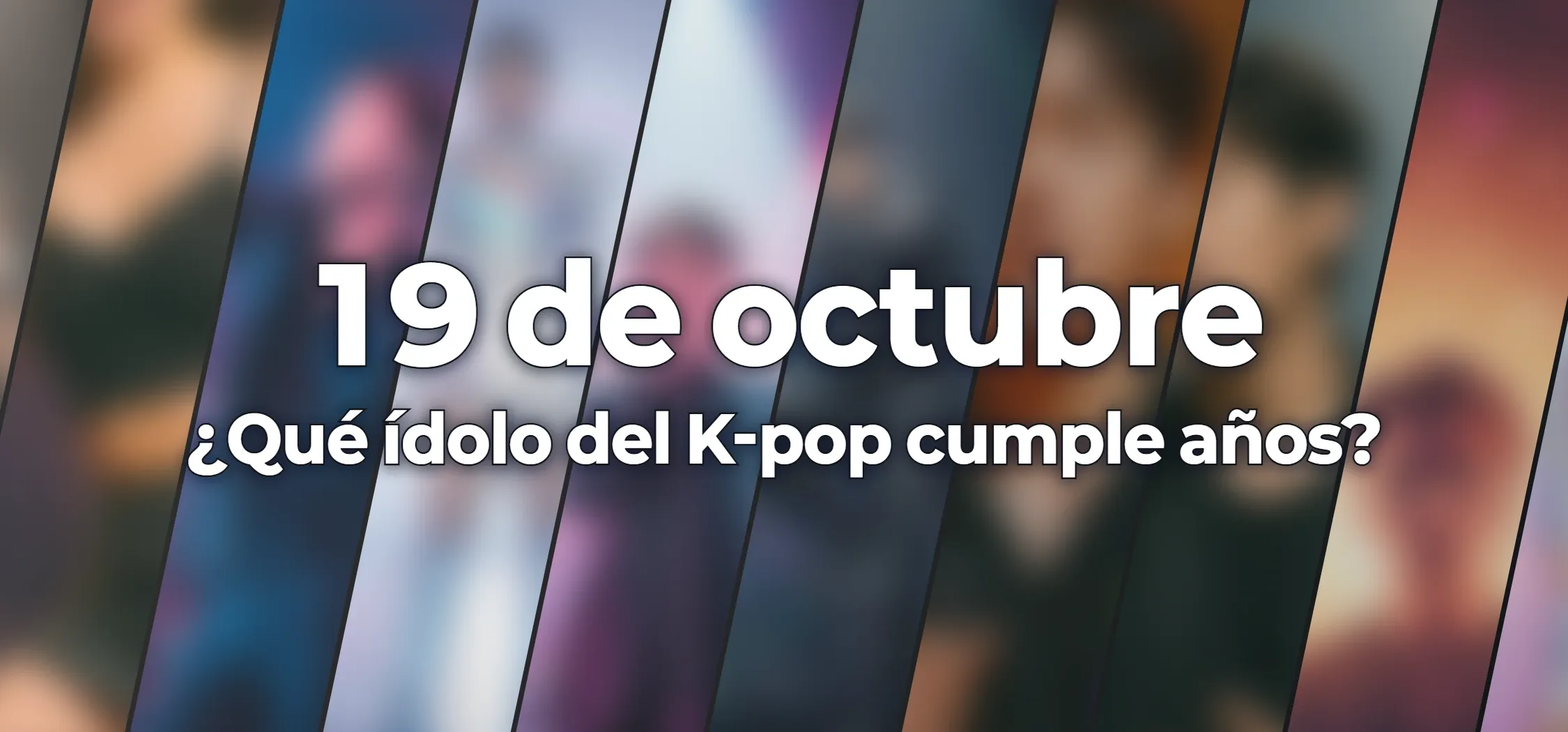 ¿Qué ídolo del K-pop cumple años?