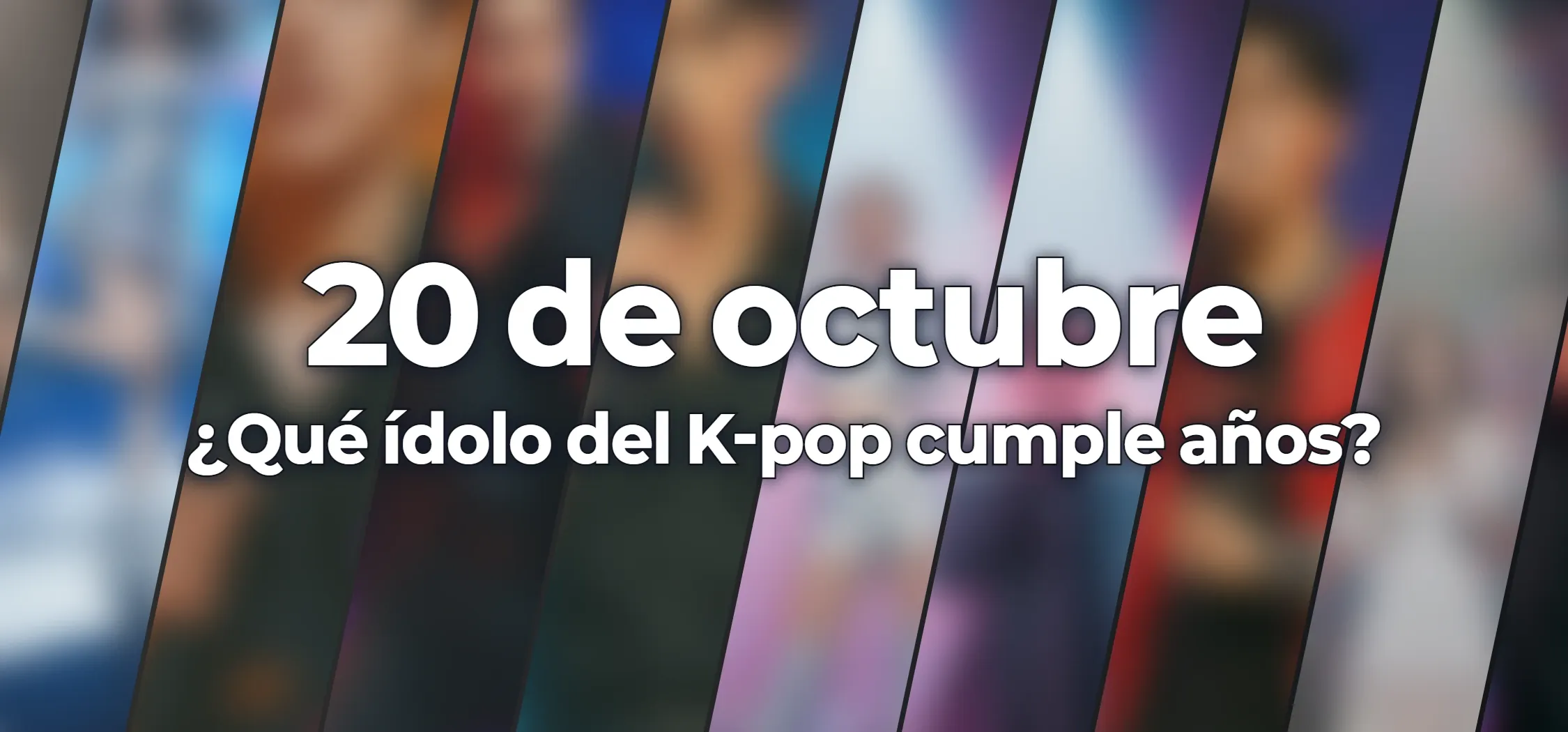 ¿Qué ídolo del K-pop cumple años?